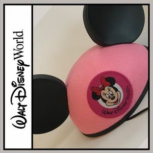 Authentic Licensed Disney Parks Original "MOUSE HAT” breast cancer awareness